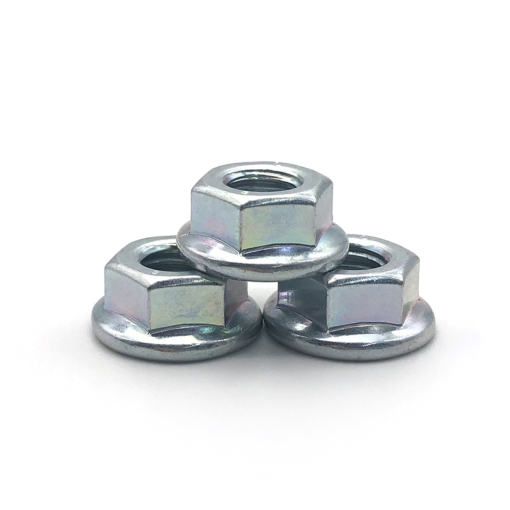 Chuanghe - Flanged Locking Nut High Quality Stainless Steel 304 316 Din6923 Hex Serrated m4 Flange Nut flange nut 7