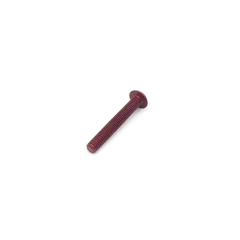 Chuanghe - China Custom m2 m3 m4 aluminum screw color anodized pan head Socket Head screws Pan head screw 6