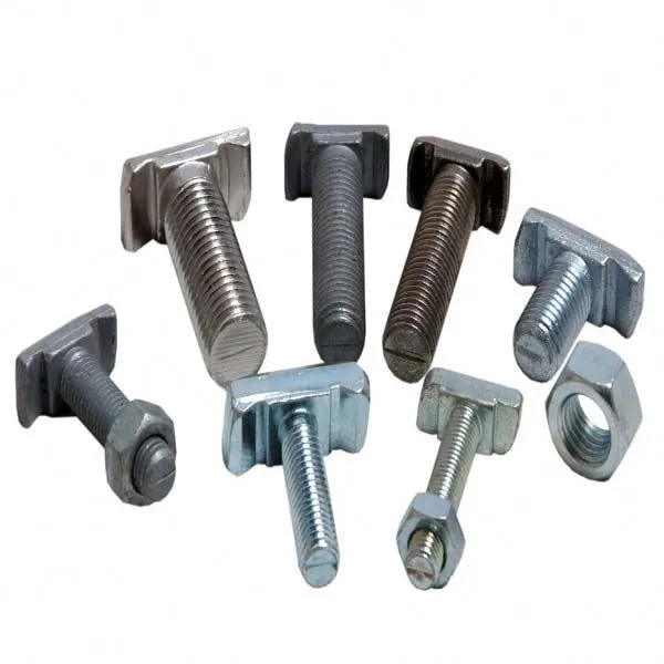 Chuanghe - Stainless Steel Square Head M6 - M20 Scaffold Coupler T-Bolt Hammer Head Bolt T Slot Bolts t bolts 1