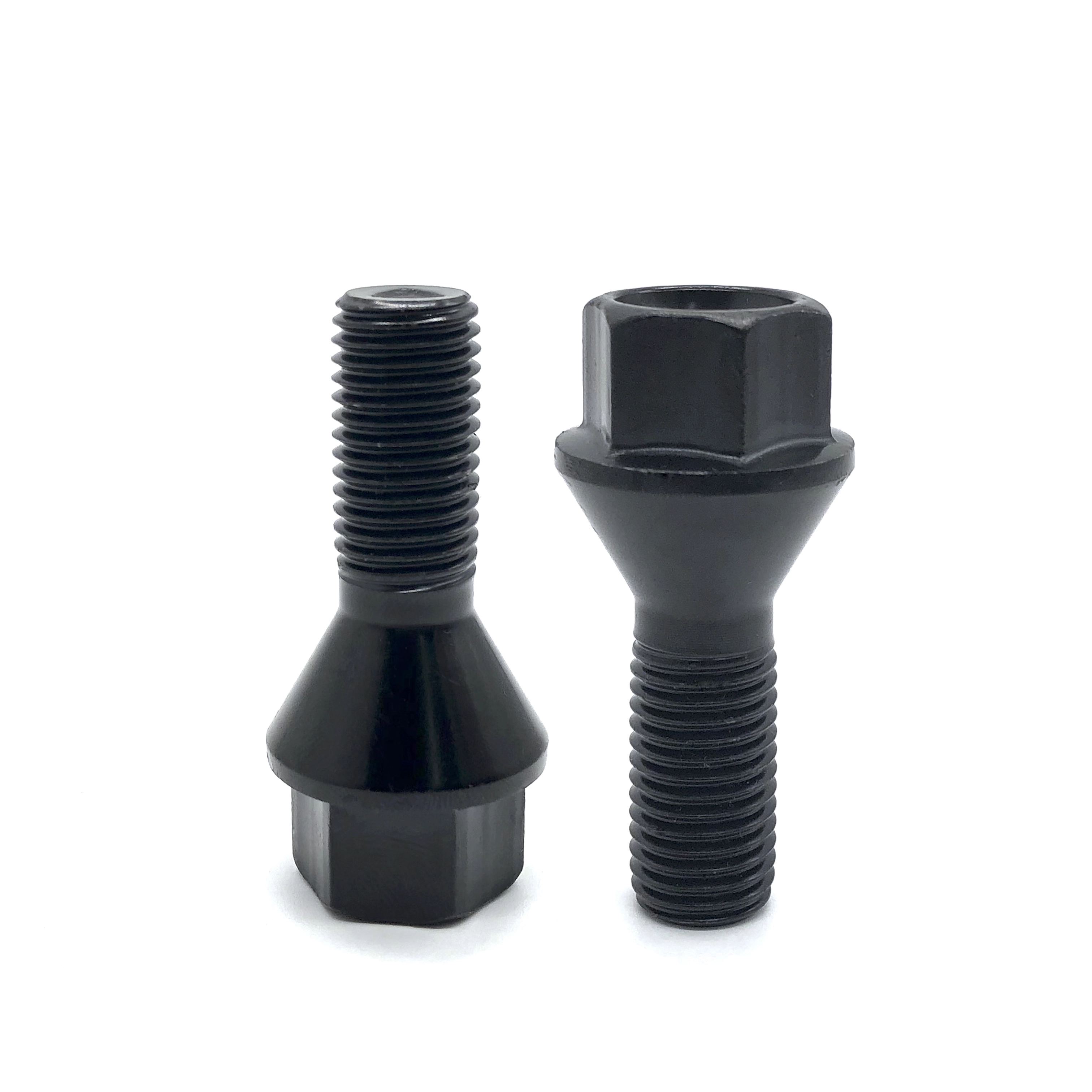 Chuanghe - Wholesale customized car CNC machining anodizing color M12 M14 Titanium Alloy nut Conical seat lug bolts anodized wheel bolts Atuo screw 1
