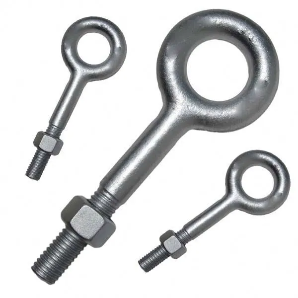 Chuanghe - High Quality Customized Zinc Cotting Eye Nut Bolt Zinc Plated Bolts M5-M100 eye bolts 1