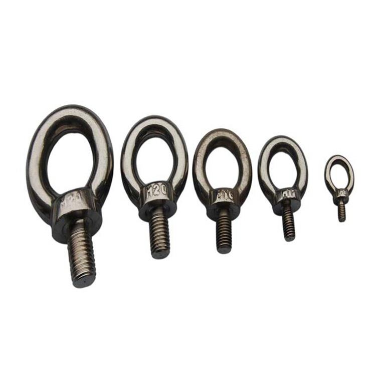 Chuanghe - High Quality Customized Zinc Cotting Eye Nut Bolt Zinc Plated Bolts M5-M100 eye bolts 6