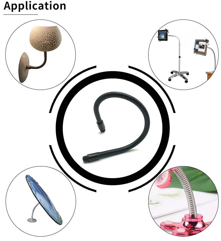 Chuanghe - Adjustable Gooseneck China Manufacture Gooseneck Flexible Chrome Metal Flexible Tube gooseneck supplier Gooseneck tube 11