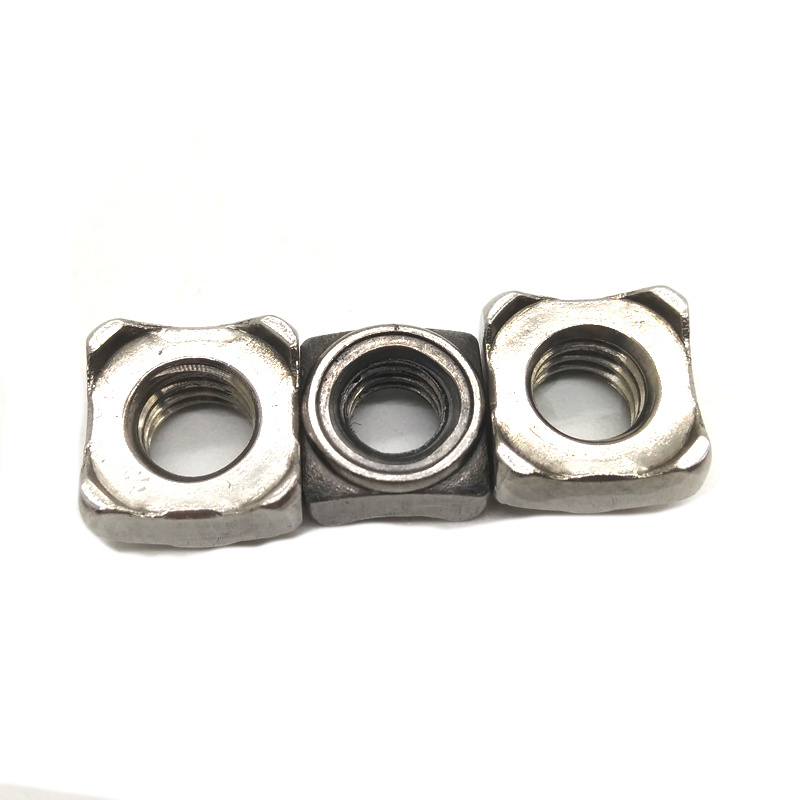 Chuanghe - China stainless steel m2 square lock nut m3 m4 m6 m8 10mm m5 m16 1/4 carbon steel titanium thread square weld nut weld nut 7