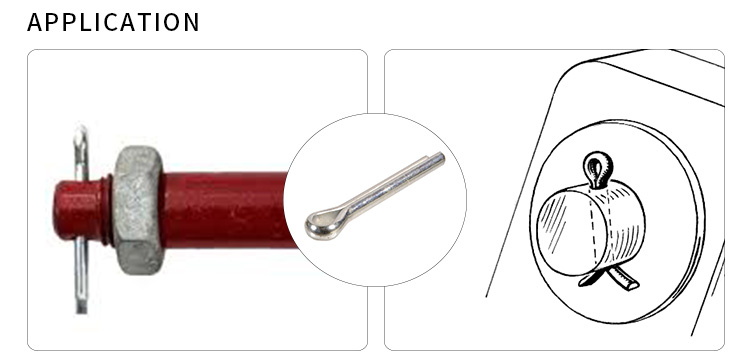 Chuanghe - China Factory Price Stainless Steel DIN11024 R Type Spring Cotter Pin cotter pin 13
