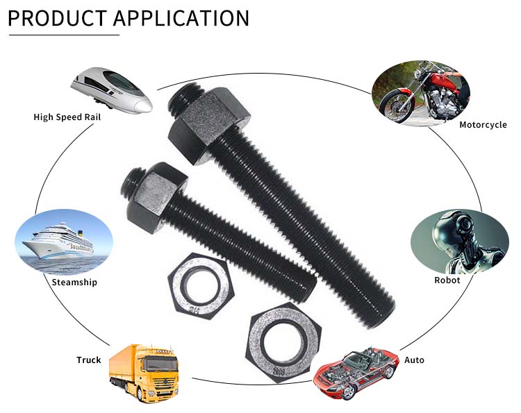 China wholesale manufacturers price astm a193 gr b7 Double Sided End Threaded nuts stainless steel m10 cadmium plated stud bolt