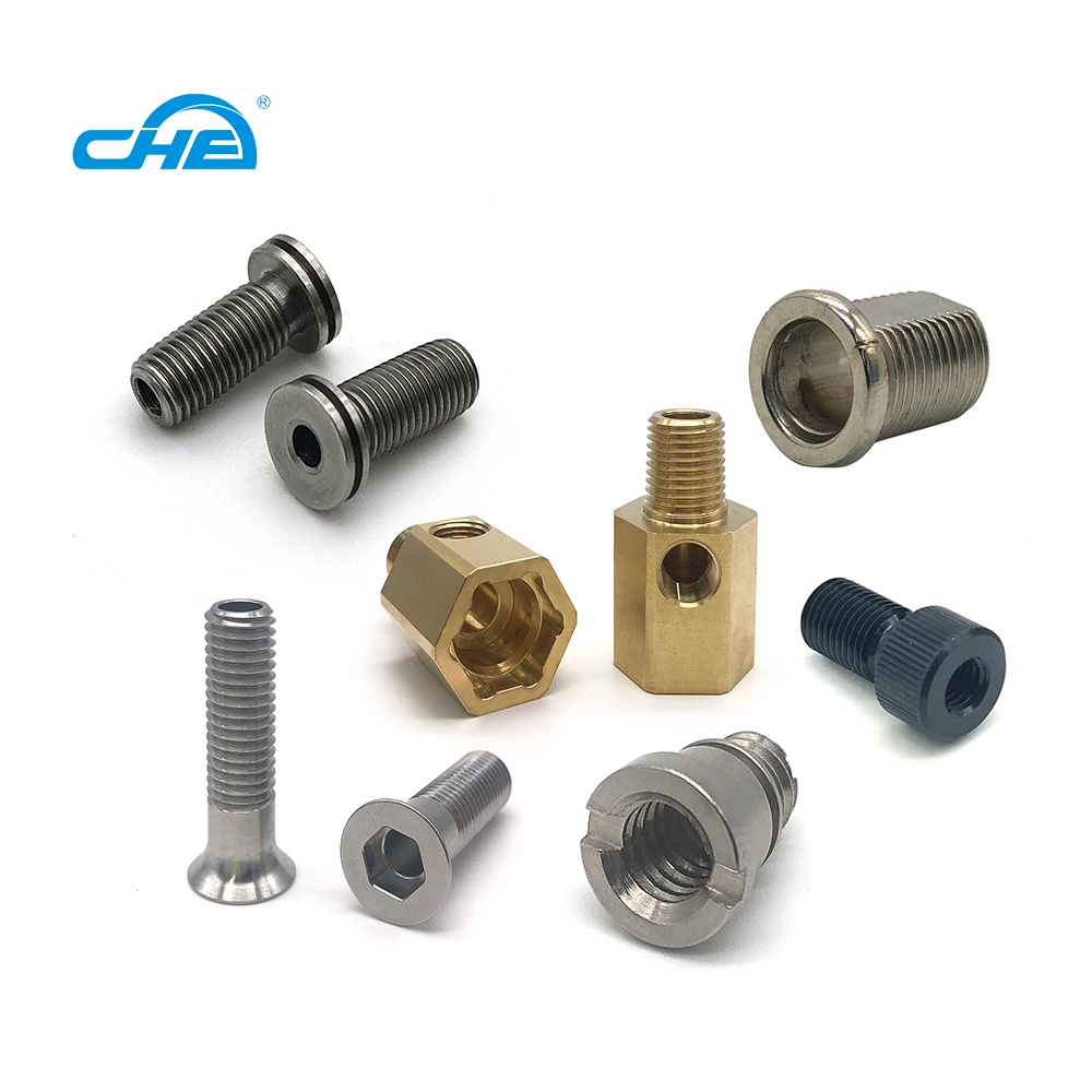Chuanghe - China Aluminum Stainless Steel machining screw manufacturer custom Hexagonal screw brass non standard hollow screw hollow screw 1