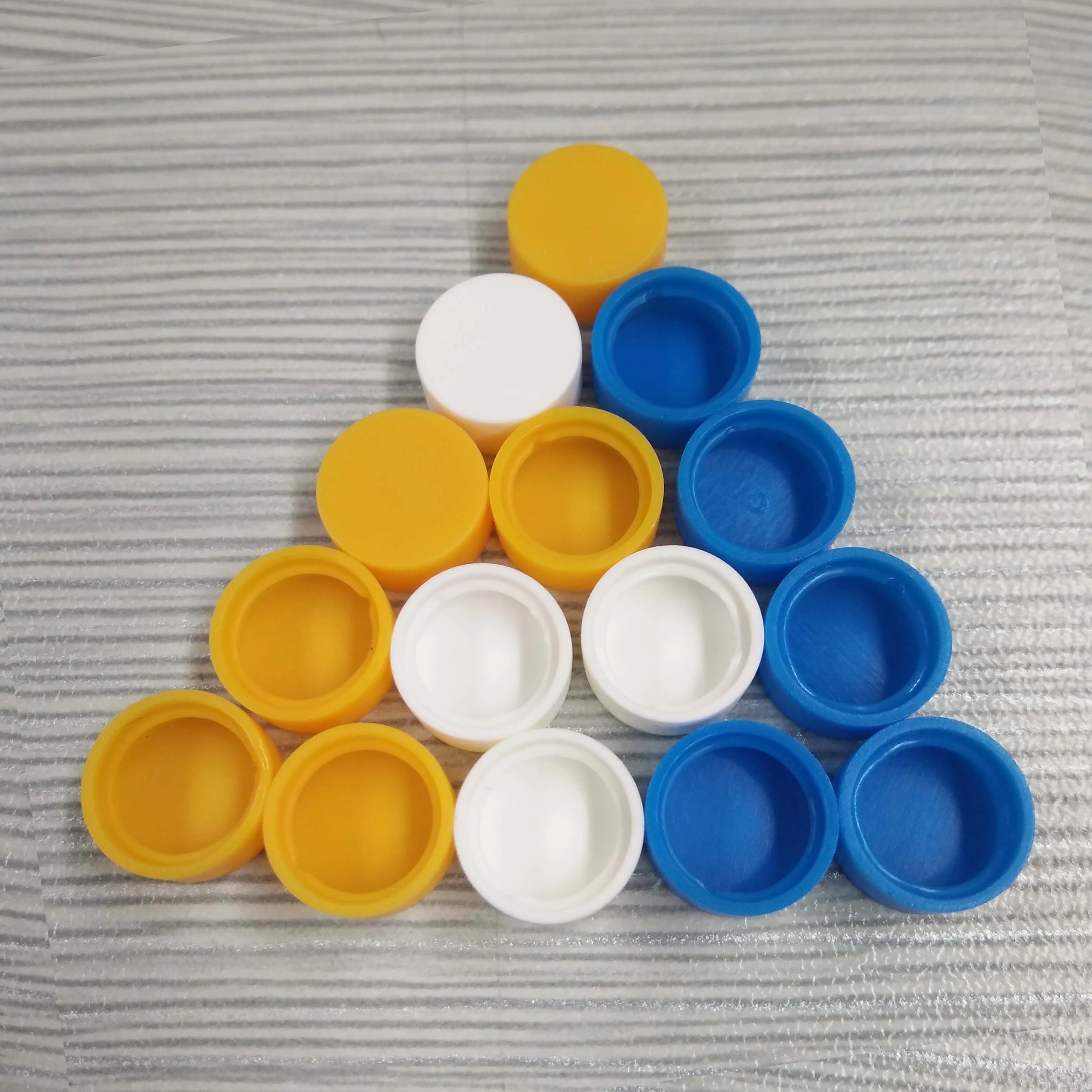 Chuanghe - China supplier wholesale custom screw cover cap white nylon plastic color cover screw caps Plastic screw 1