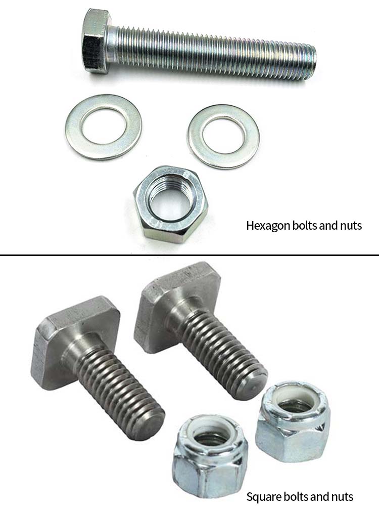 Chuanghe - stainless steel m27 hex head bolt Fastener DIN931 all style of screw 16mm m40 High strength bolt nut washer bolt and nut 8