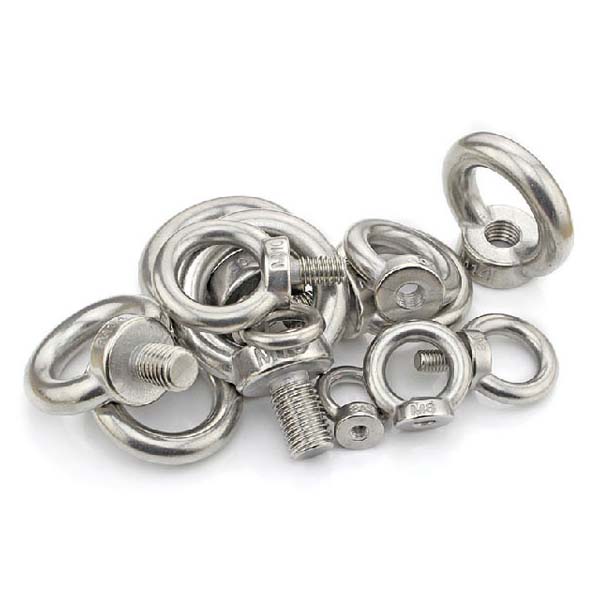 Chuanghe - China supplier nut best quality lifting eye nuts ring oval galvanized DIN 582 5/16 eye nut eye nut 10
