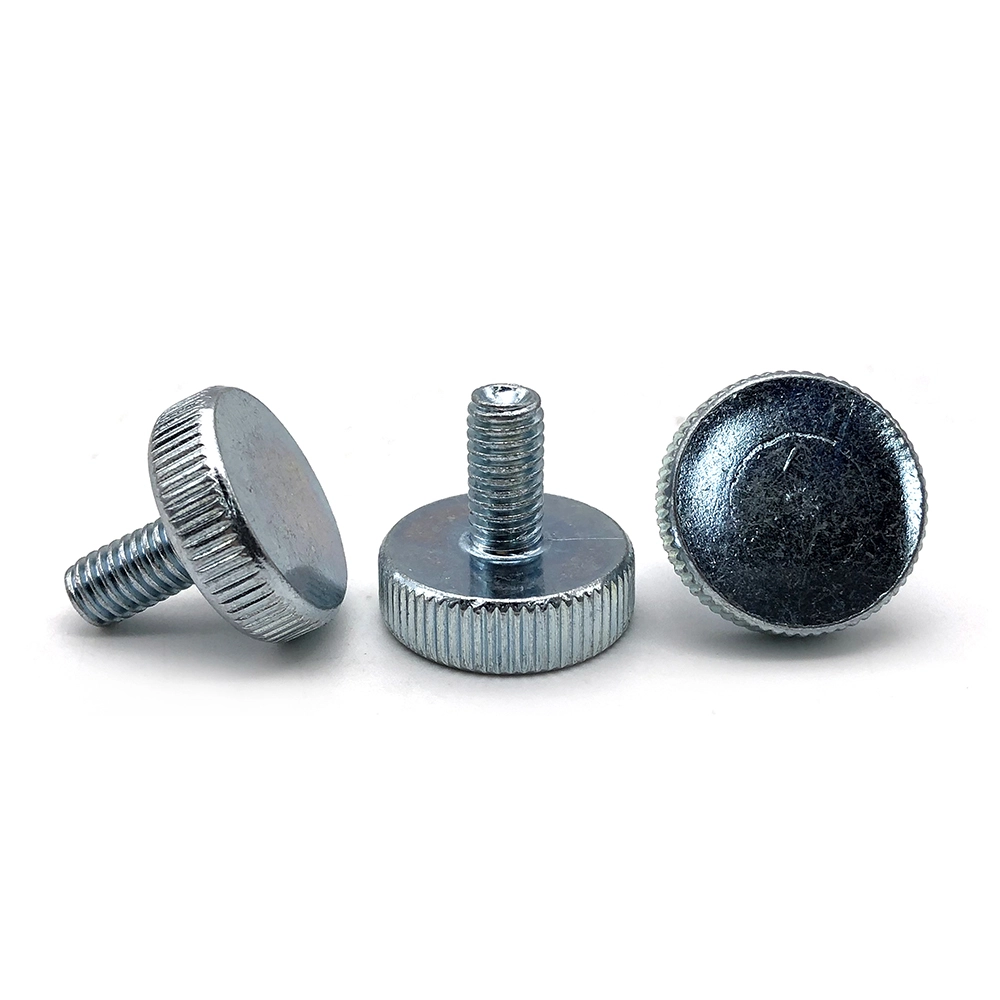 Chuanghe - flat head knurled thumb screws,knurled hand screw DIN 653 M3 M4 M6 M5 M6 M8 knurled thumb screw Thumb screw 1