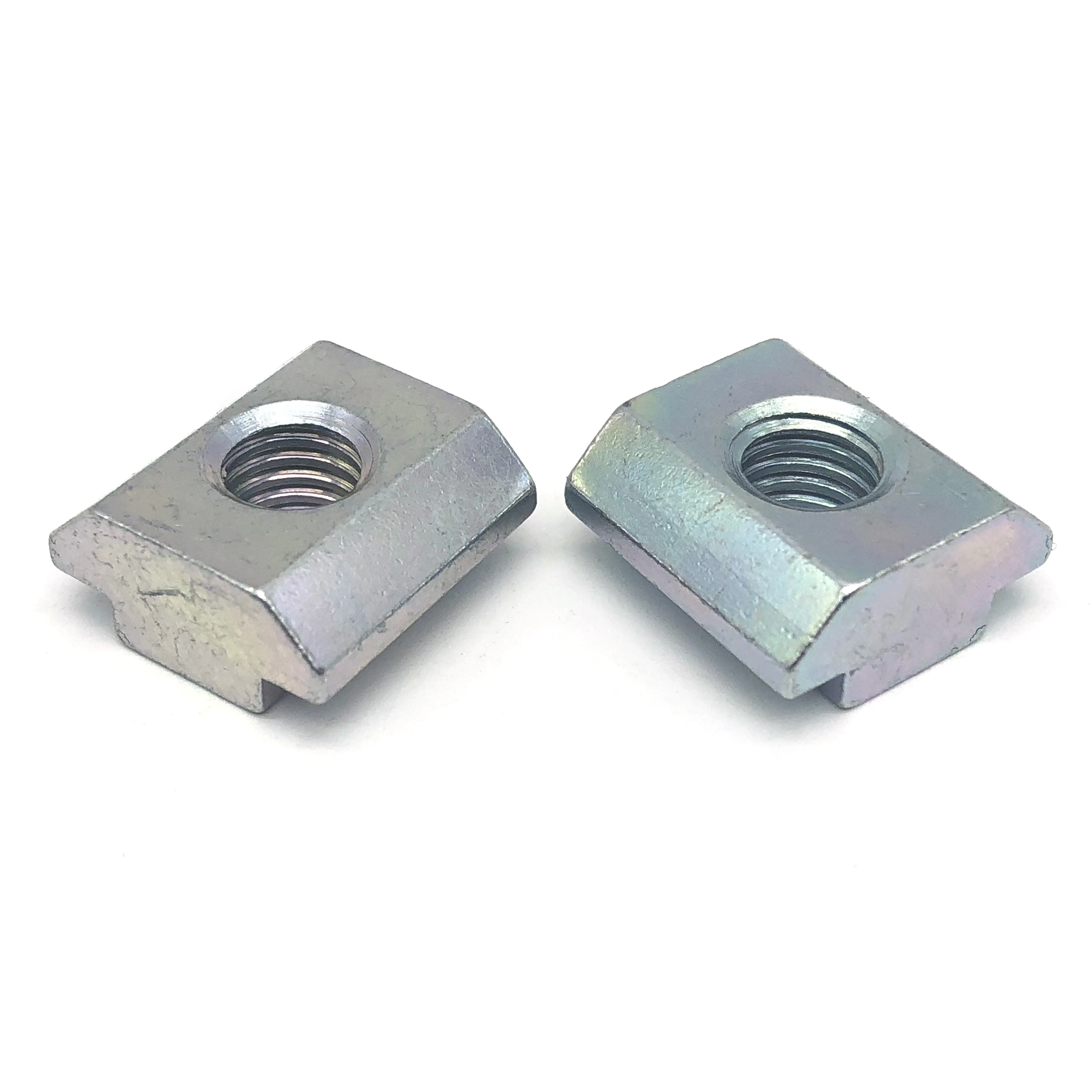 Chuanghe - Galvanized Carbon Steel t-nuts M4 M5 M6 M8 Hammer Head Fastener T Slot Sliding Nut for 4040 Series Aluminum Profile t nut 1