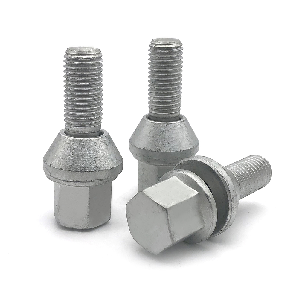 China wholesale cnc machining and milling part custom heavy truck anti theft M7 M8 M12 M14 gr5 titanium hub nuts and wheel bolts