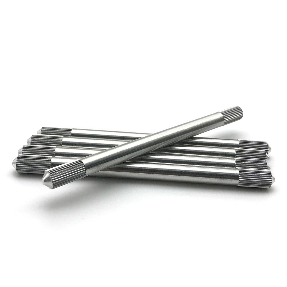 Chuanghe - Round Knurled Pin Straight Knurled Pins Steel Nickel Fastener 12 mm long Shaft dowel pin 9