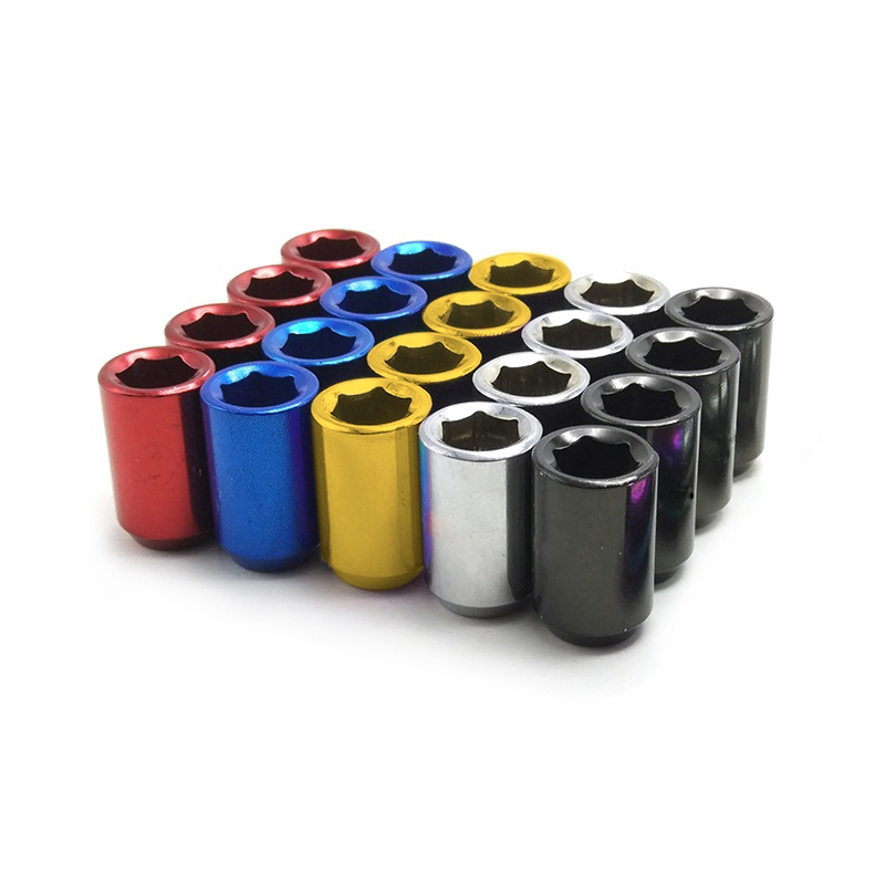 Chuanghe - China titanium Stainless Steel hub Lock bolts Lug Nuts Extended Tuner Car Wheel Nut Spiked Auto nut 4