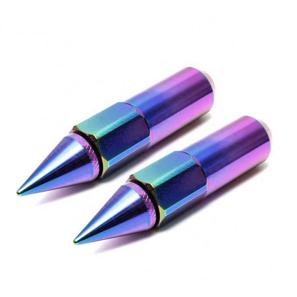 Chuanghe - China titanium Stainless Steel hub Lock bolts Lug Nuts Extended Tuner Car Wheel Nut Spiked Auto nut 3