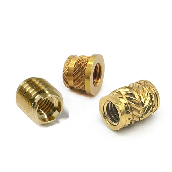 Chuanghe - China Wholesale cnc machining brass insert precision parts Customized m2 m3 m4 m5 m6 Brass Knurled Insert Thread Nuts thread insert 1