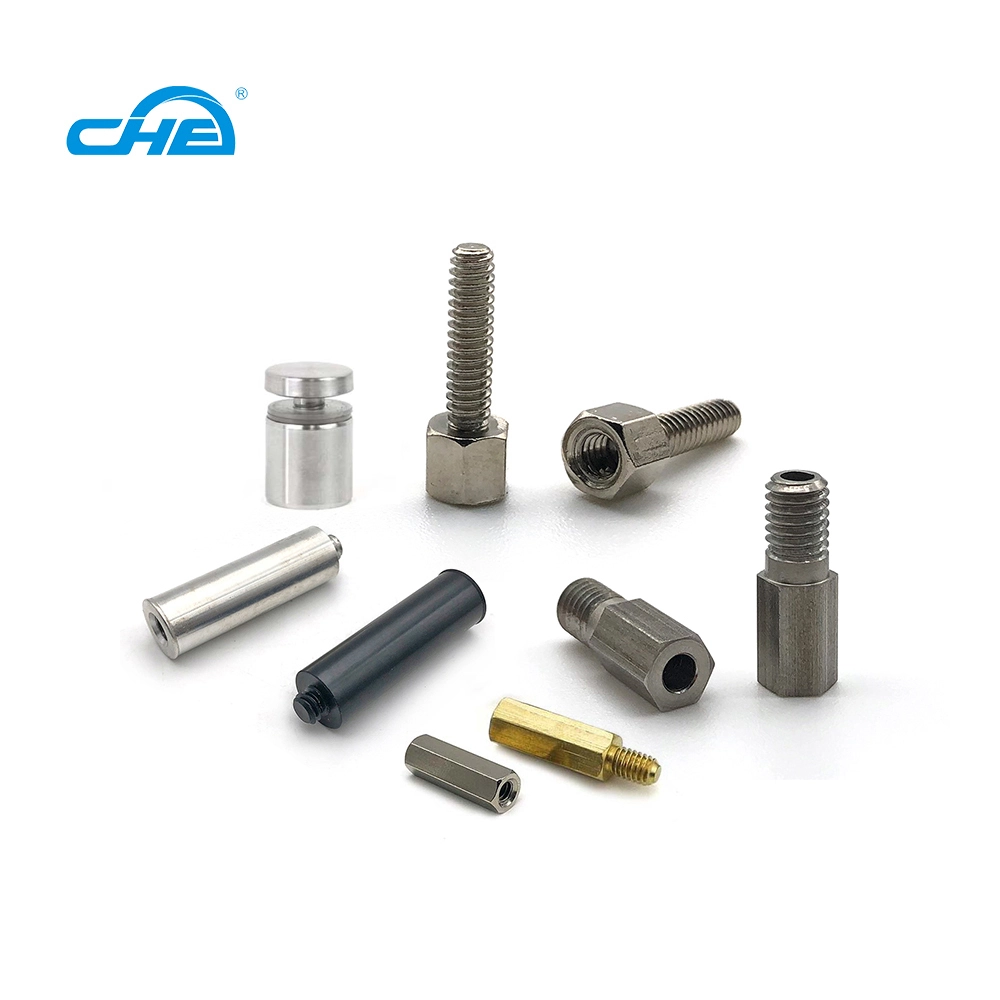 Chuanghe - Custom metal round aluminum brass standoff spacer,threaded standoff male female screw Stainless Steel 304 M3 M4 Standoff Screws standoff screw 1