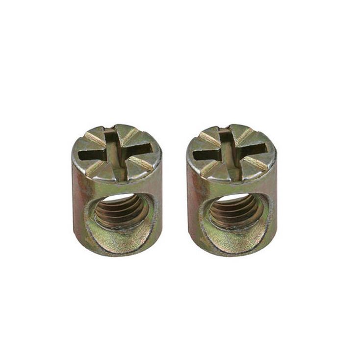 Chuanghe - M4 M8 M10 stainless steel fasteners cross hole barrel bolts hammer nut for furniture Sleeve nut 4