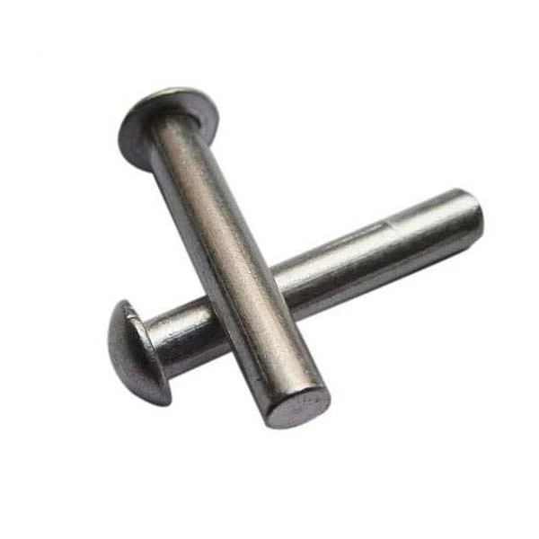 Chuanghe - Wholesale Solid Rivet 10 mm DIN124 m4 Round Head Solid Steel Rivet solid rivet 1