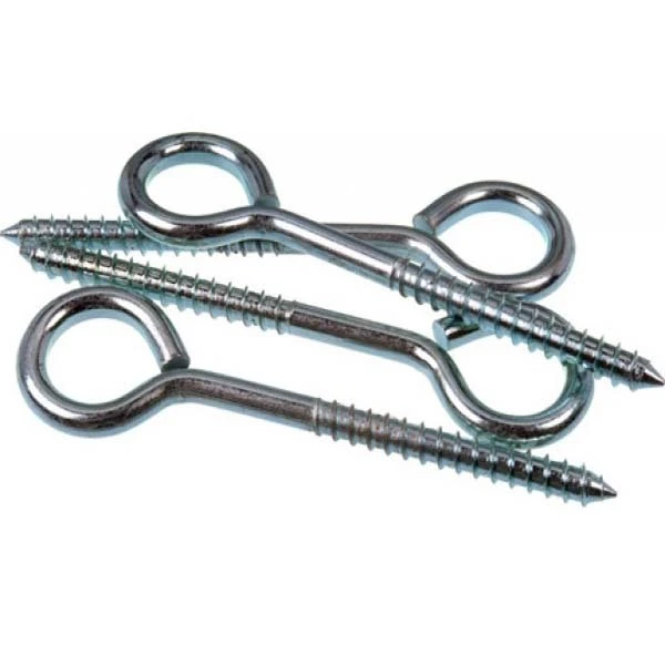 Chuanghe - Carbon Steel Wood Black Lag Eye Screw Hook Screws Eye Screw Hook Stainless Steel Eye screw 1