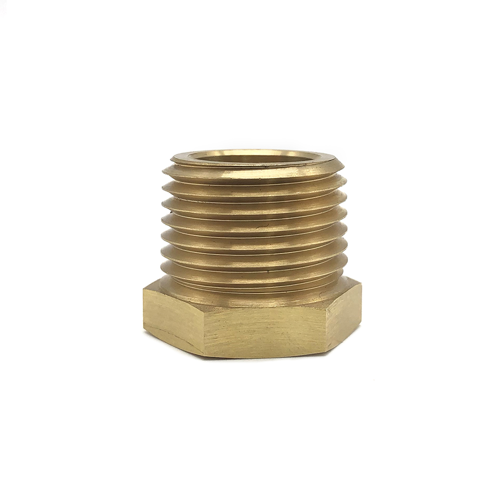Chuanghe - China Thread 1/8 1/4 3/8 1/2 Male Thread Push in Hose Barb Brass Pipe Fitting Hose Adaptor Pipe fittings 11