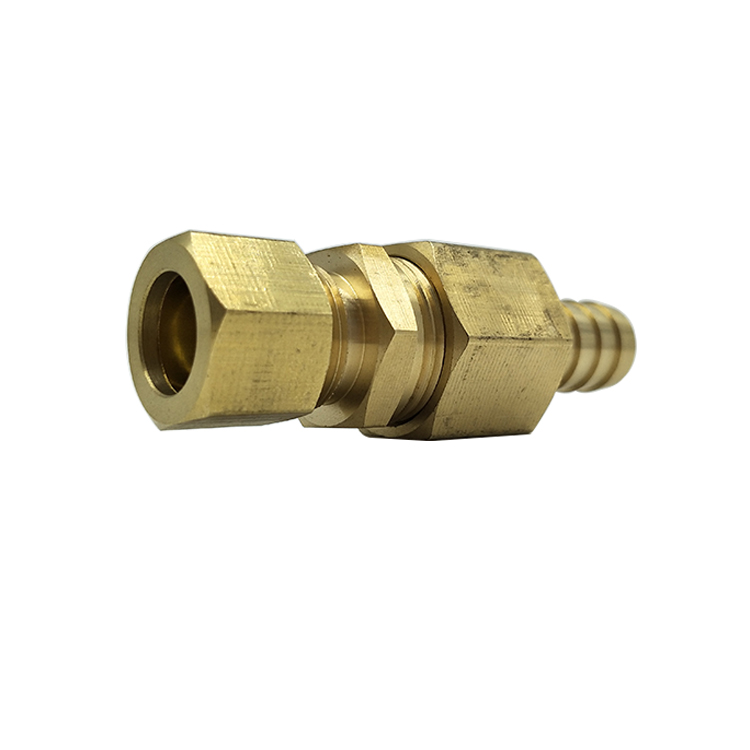 Chuanghe - China Thread 1/8 1/4 3/8 1/2 Male Thread Push in Hose Barb Brass Pipe Fitting Hose Adaptor Pipe fittings 10