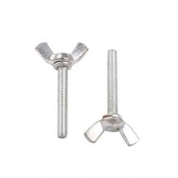 Chuanghe - Wholesale Price Zinc Plated Stainless steel wing head screw bolts machine m6 4mm wing screw Wing screw 1