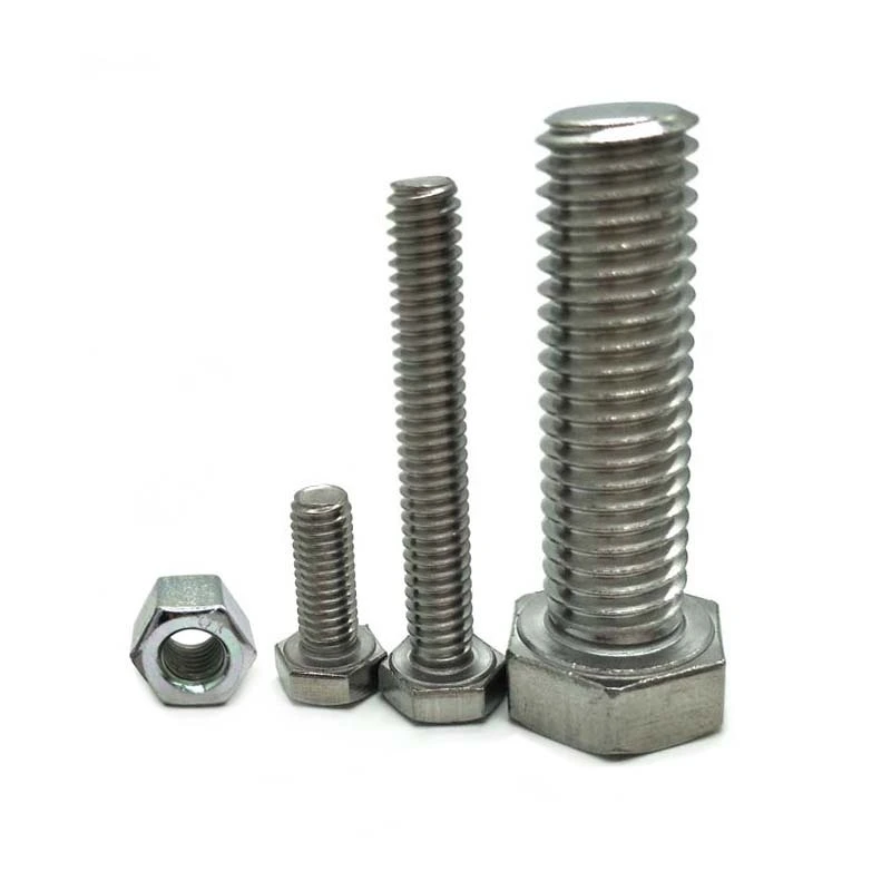 Chuanghe - China wholesale manufacturers price motorcycle grade 8.8 galvanize din933 stainless steel m6 m16 m20 hex washers bolts and nuts bolt and nut 1