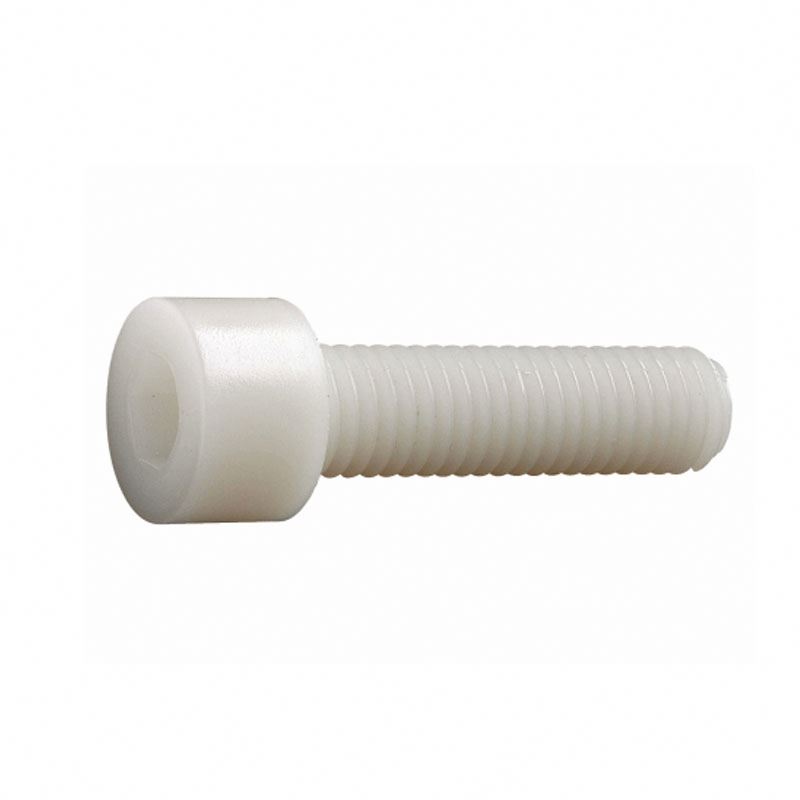 Chuanghe - High quality white/black cross hex head nylon plastic screw Plastic screw 7
