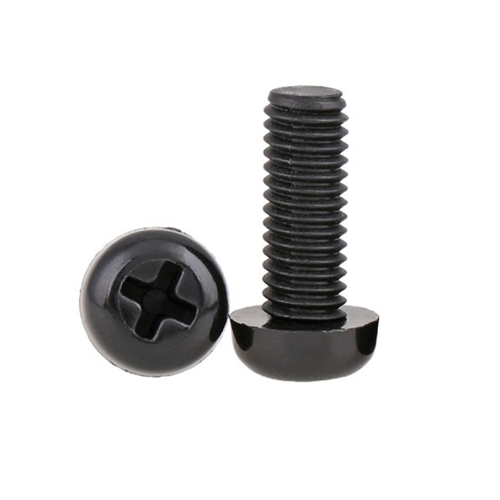 Chuanghe - High quality white/black cross hex head nylon plastic screw Plastic screw 4