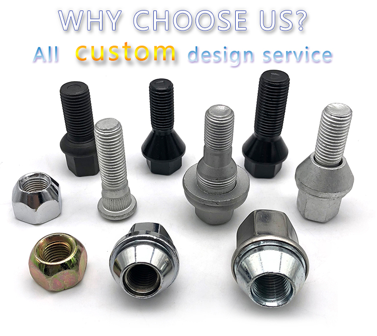 Chuanghe - Chuanghe Customized auto chrome m12x1.5 wheel lug nut wheel lock nut Auto nut 4