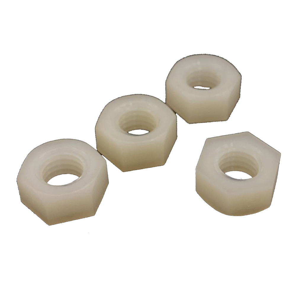 Chuanghe - High Quality DIN934 m5 hex nut White Color Plastic Insulation Hex Hexagon hex nuts screw nut hex nut 7