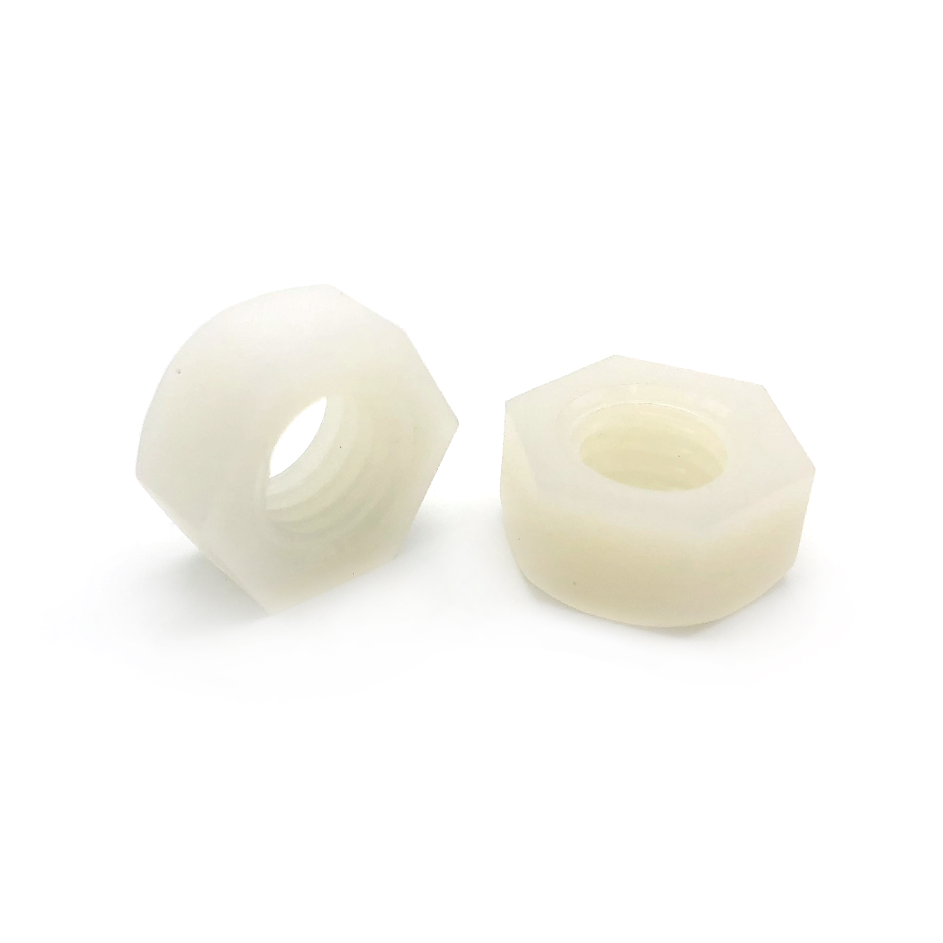 Chuanghe - High Quality DIN934 m5 hex nut White Color Plastic Insulation Hex Hexagon hex nuts screw nut hex nut 5