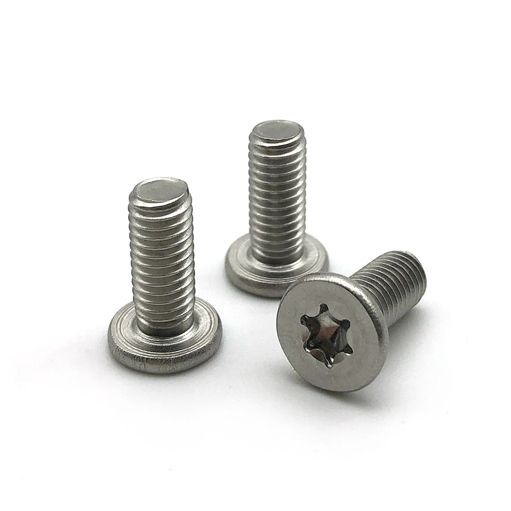 Chuanghe - Black Oxide Grade 4.8 security torx screw M8 Self Tapping Screws torx flat head screw Torx screw 7