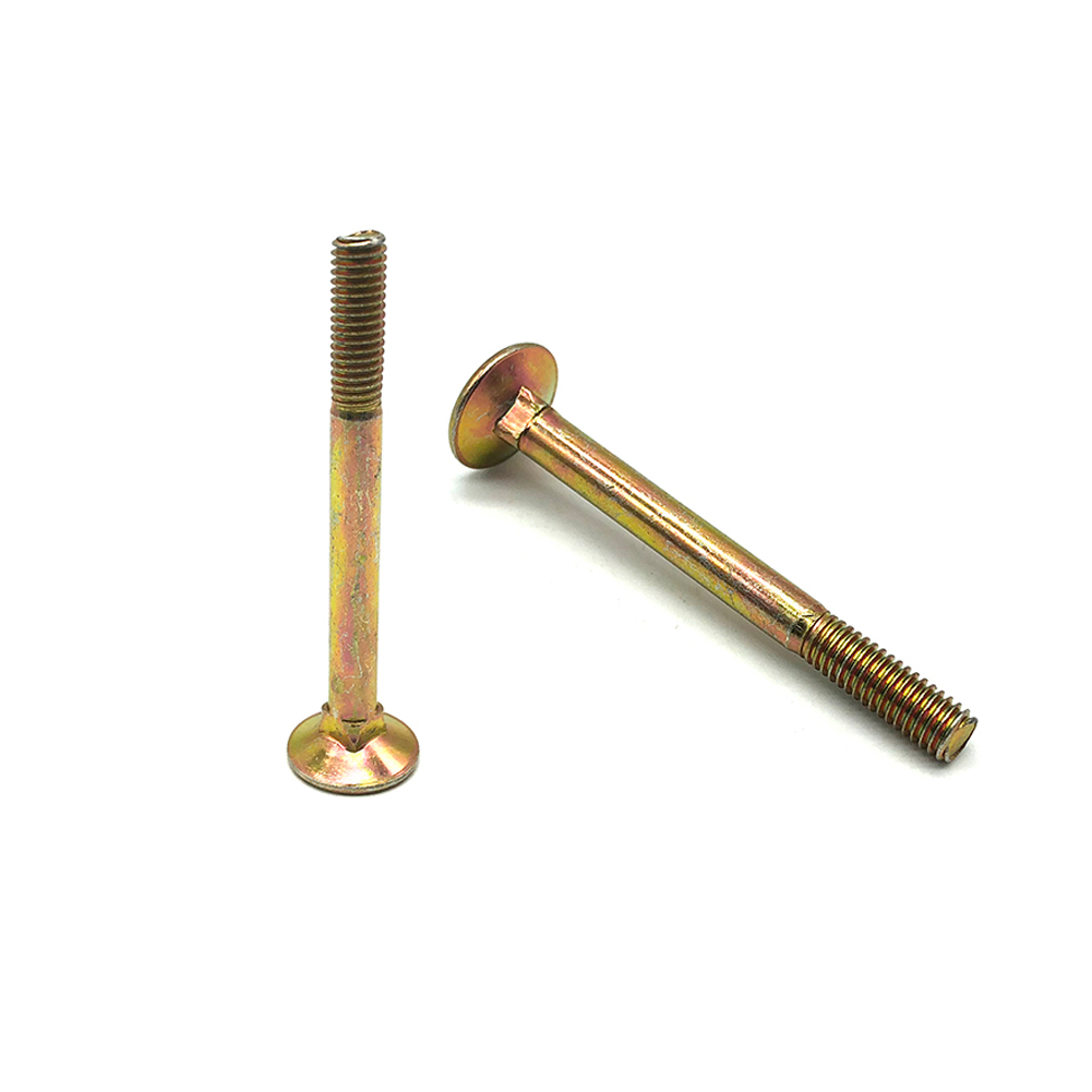 Chuanghe - High strength galvanized hardened carriage bolts Round Head square neck carriage bolt with hex nut Carriage bolt 7