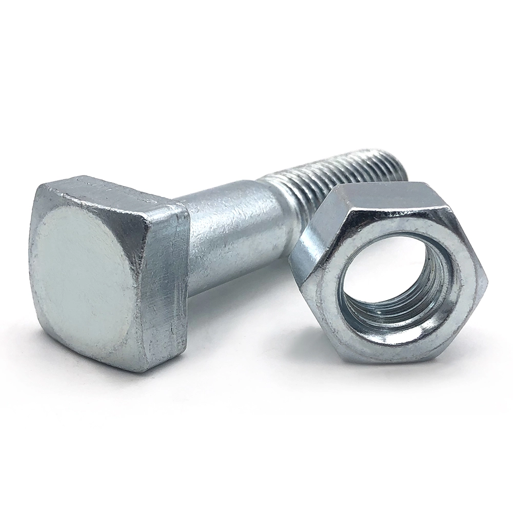 Chuanghe - stainless steel OEM ODM Square head bolt screw t bolts and nuts,T Slot Square head bolts m24 T-bolt t bolts 1