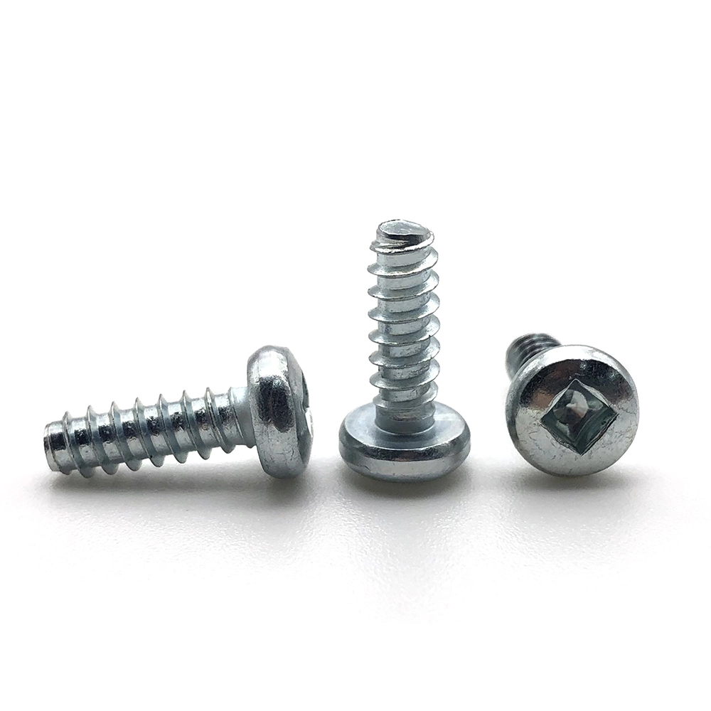 Chuanghe - Custom M8 anti theft square drive machine screws pan head screws Pan head screw 1