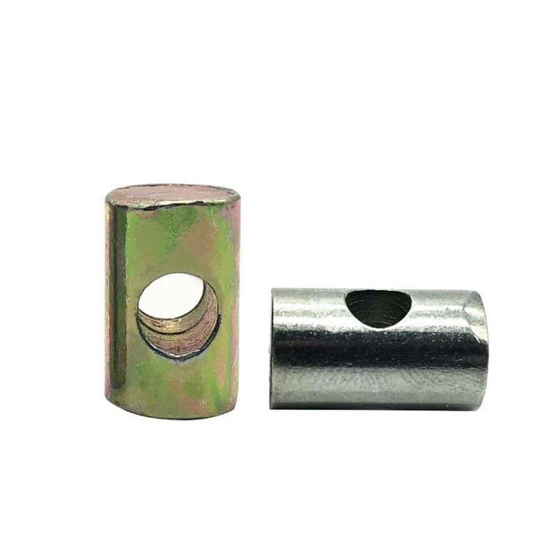 Chuanghe - China wholesale stainless steel furniture slot dowel cross countersunk head hammer nut and bolt m5 m6 m12 m8 m10 16mm barrel nut Sleeve nut 1