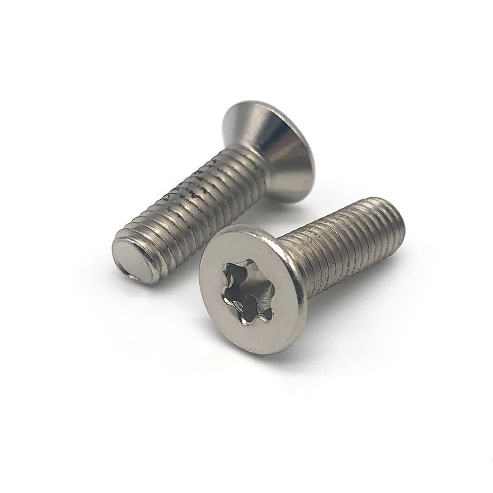 China Custom Fastener Security Torx Screw stainless steel Countersunk Torx Head Screw Bolts 3