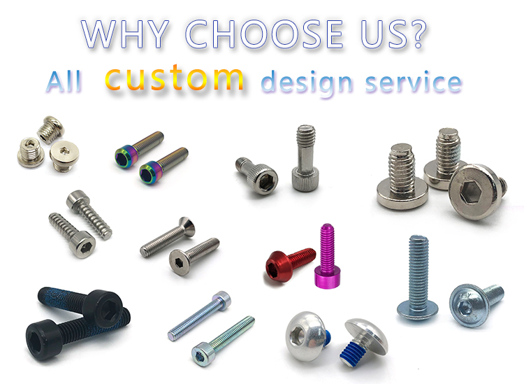 Chuanghe -stainless steel cylinder head Allen Bolt hex socket cap screws with lock nuts 4