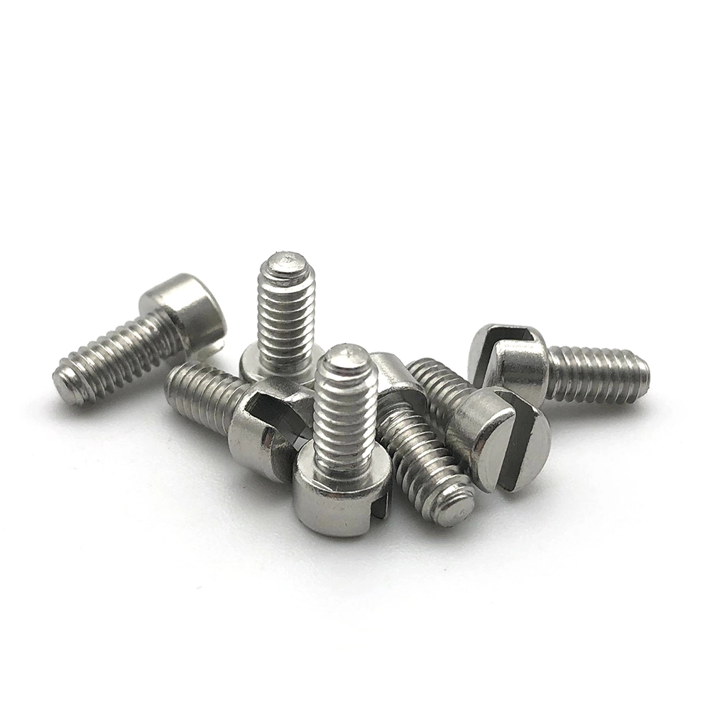 China supplier custom Stainless steel M5 M6 M8 M10 slot Cylindrical head machine screws 1