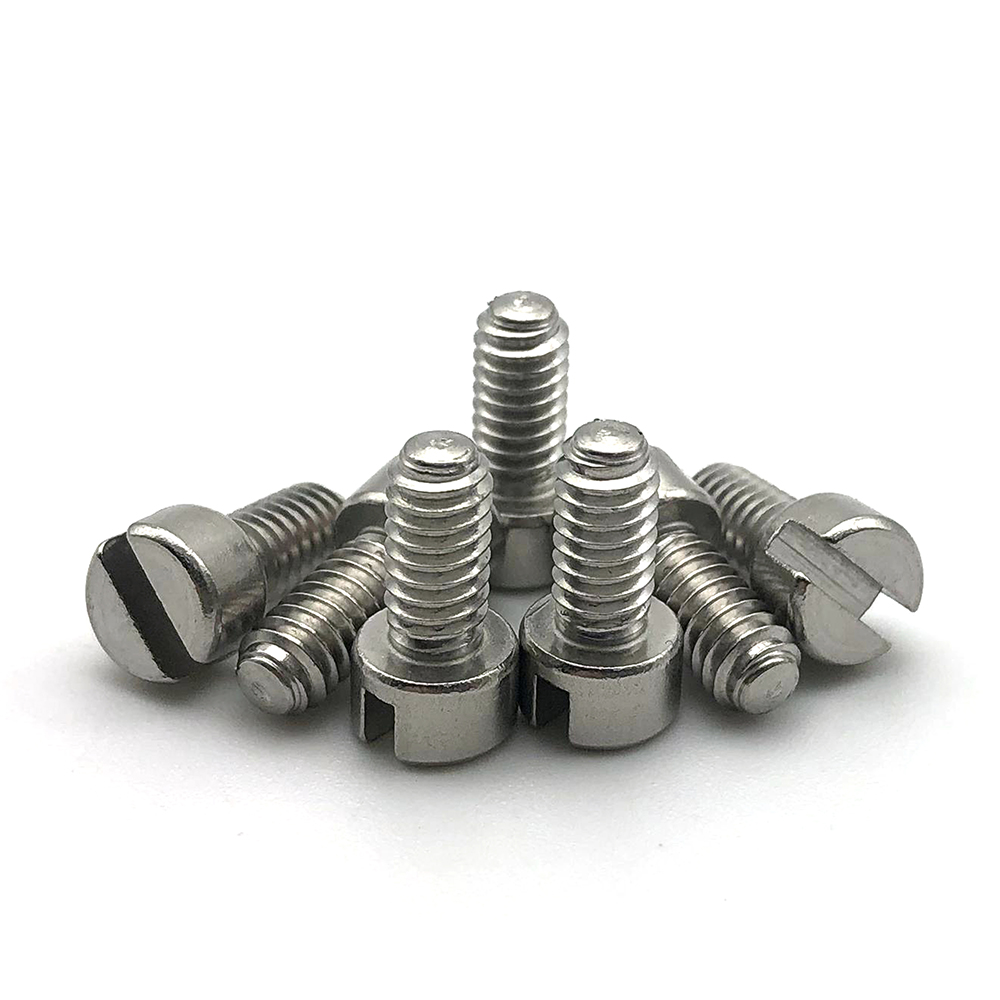 China supplier custom Stainless steel M5 M6 M8 M10 slot Cylindrical head machine screws 4