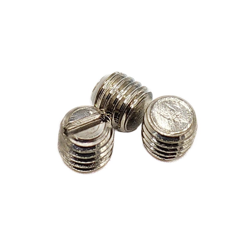 Hardware High Precision Flat End Slotted Stainless Steel Socket Set Screw 1
