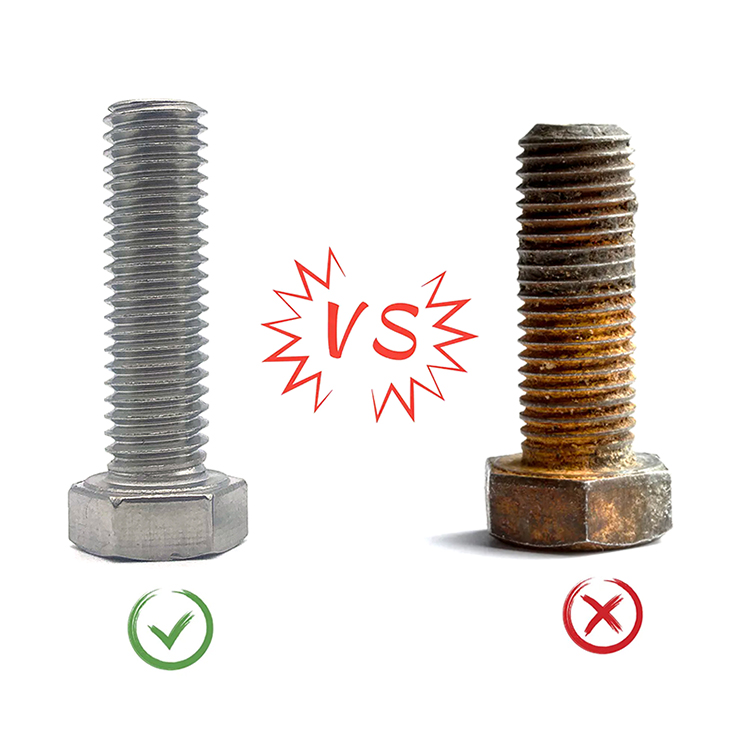 Customized High Tensile full threaded hex bolt with nuts stainless steel hex bolts 5