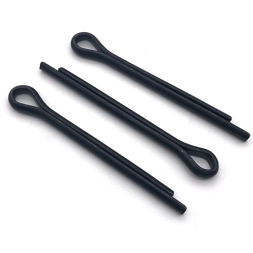 Chuanghe - China wholesale black oxide Split Slotted Spring Pin 7mm GB91 Cotter Pins DIN94 cotter pin 1