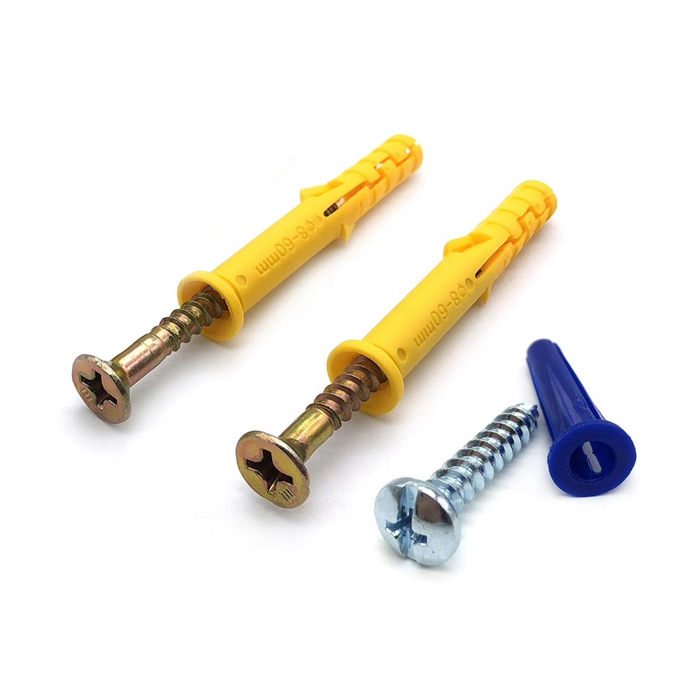 Chuanghe - Manufacturers wall plug 3/8 wall plugs and screws blue color plastic wall plug Wall Plug 1