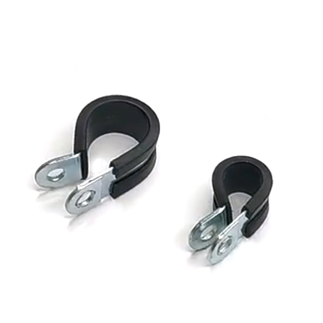Chuanghe - Factory wholesale R Heavy Duty Fixing pipe Clamp EPDM Rubber Coated Channel hose clamp clip pipe rubber clamp mounting Pipe clamp 1