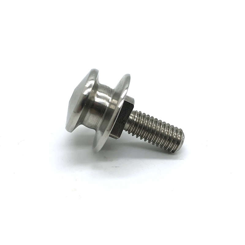 Chuanghe - OEM Lathe Turning Stainless Steel Non-standard Large Truss Head Step Shoulder Bolts shoulder bolt 1