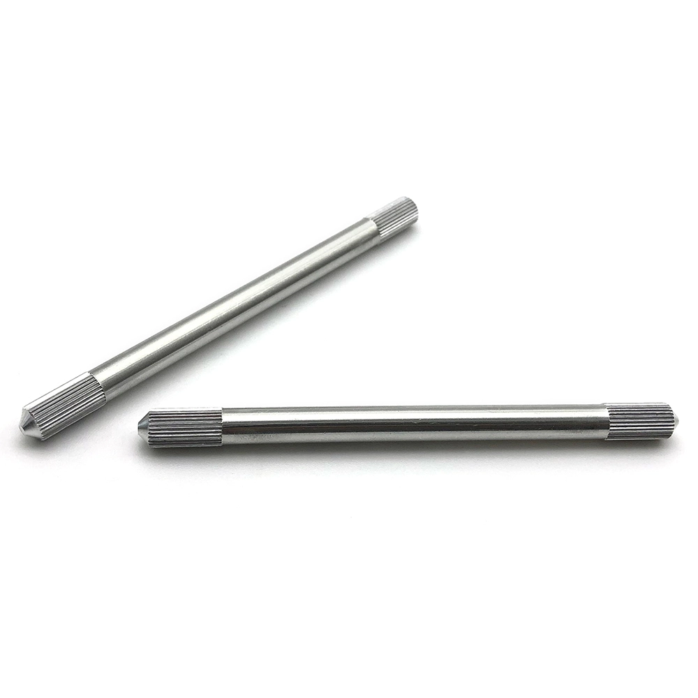 Chuanghe - Custom CNC machining Precise Stainless Steel Knurled Pins dowel pin 1